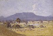 Arthur streeton Land of the Golden Fleece oil on canvas